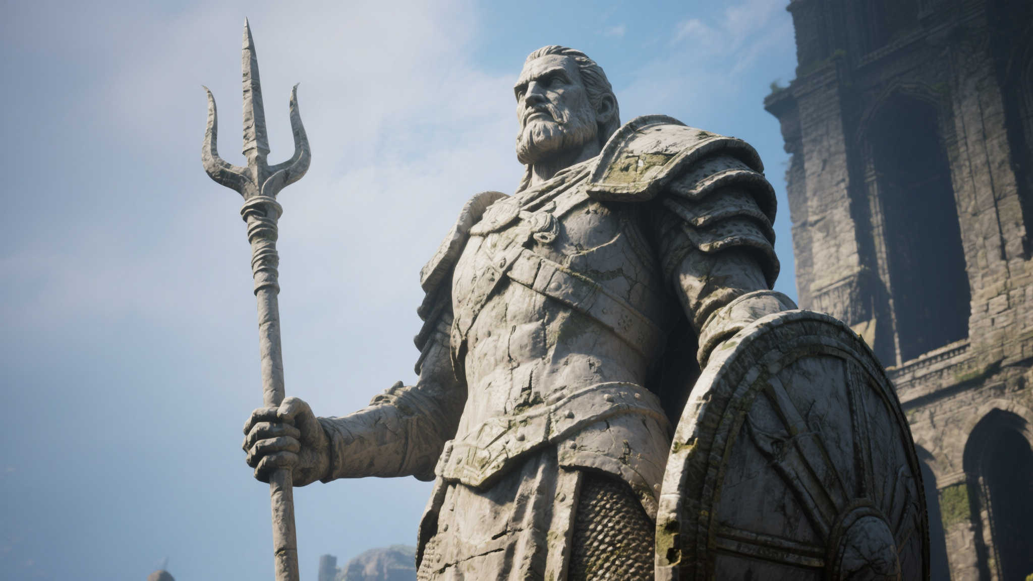 雕像之谜初现端倪
在《光与影：33号远