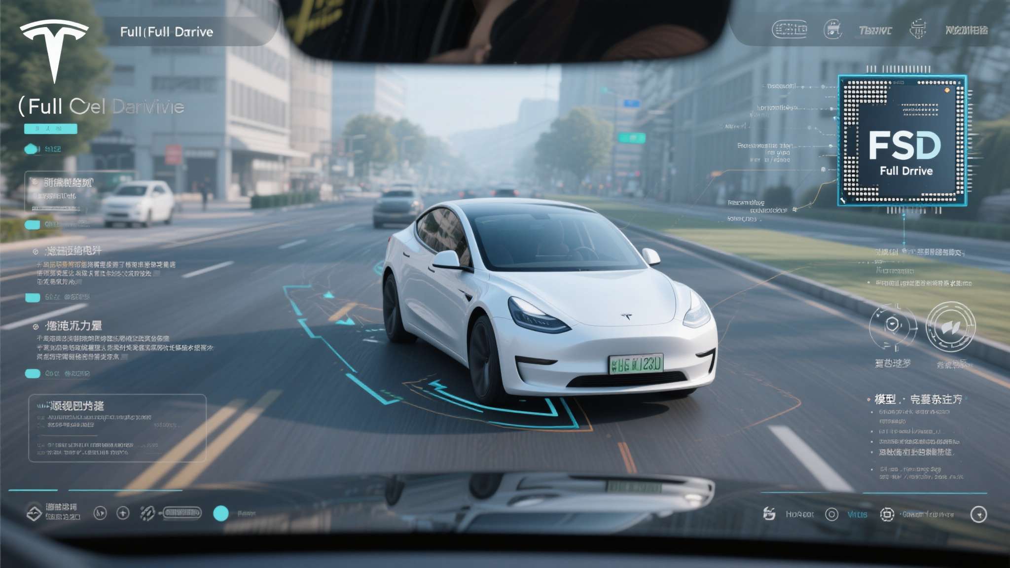 特斯拉自动驾驶开源 以特斯拉FSD(Full Self-Driving)系统为例,其端到端神经网络模