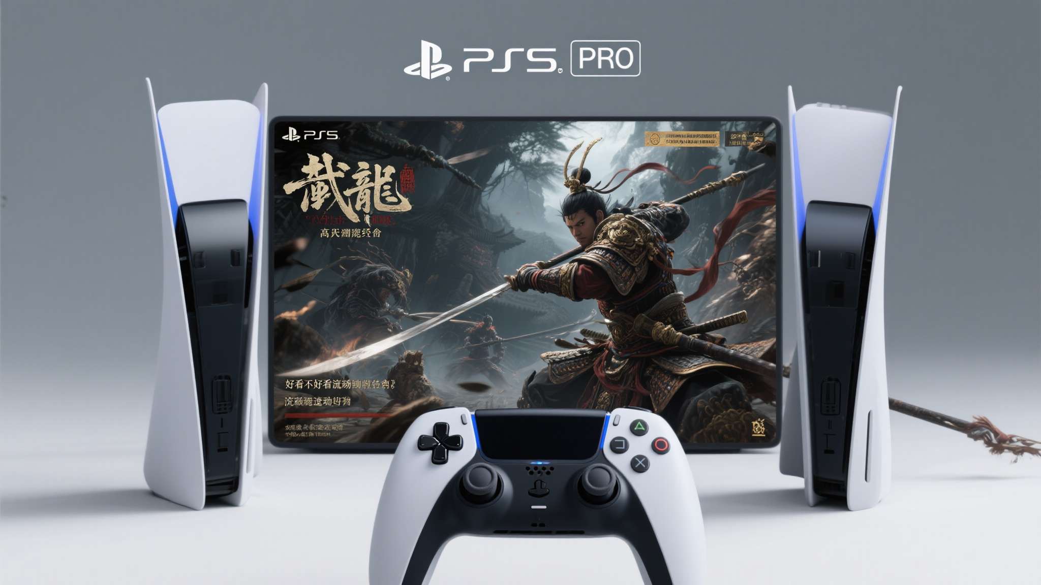 再看《卧龙：苍天陨落》这类对帧率要求极高的魂系动作游戏，PS5 Pro的流畅度提