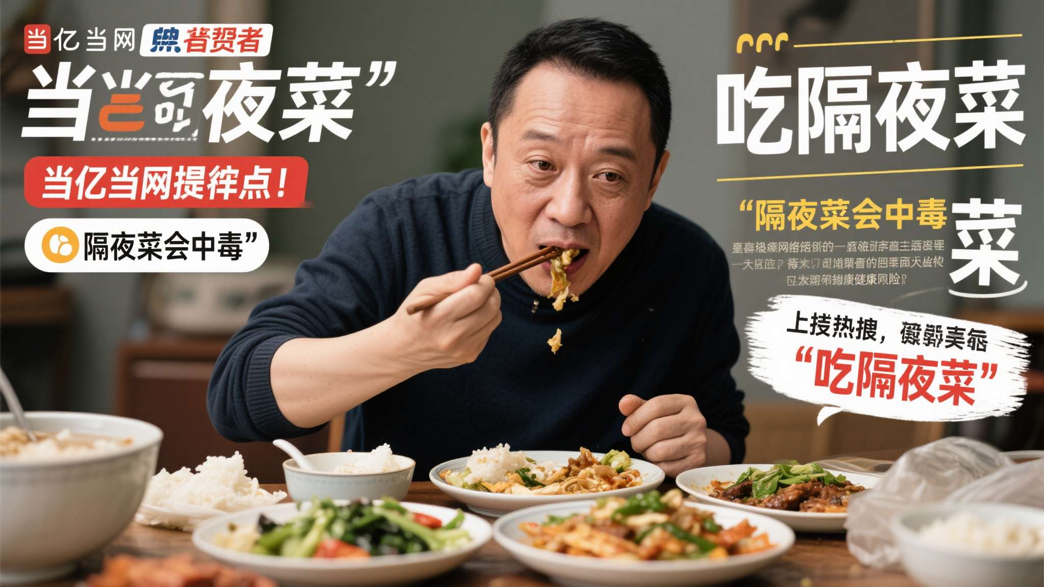 李国庆回应吃剩菜:网上说吃隔夜菜会中毒 但我能接受